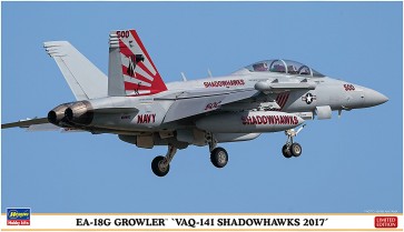 1/72 EA-18G グラウラー "VAQ-141 シャドウホークス 2017" ハセガワ, HAS22508, by ハセガワ