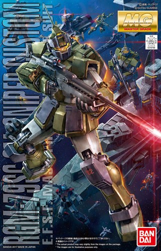 1/100 ＭＧ ジム・スナイパーカスタム バンダイ, BAN97683, by バンダイ