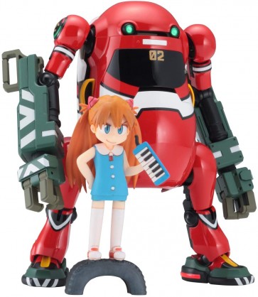 1/20 20メカトロウィーゴ エヴァコラボシリーズ Vol.2“にごうき(ぱわーあーむ)”+式波・アスカ・ラングレー ハセガワ, HAS22794, by ハセガワ