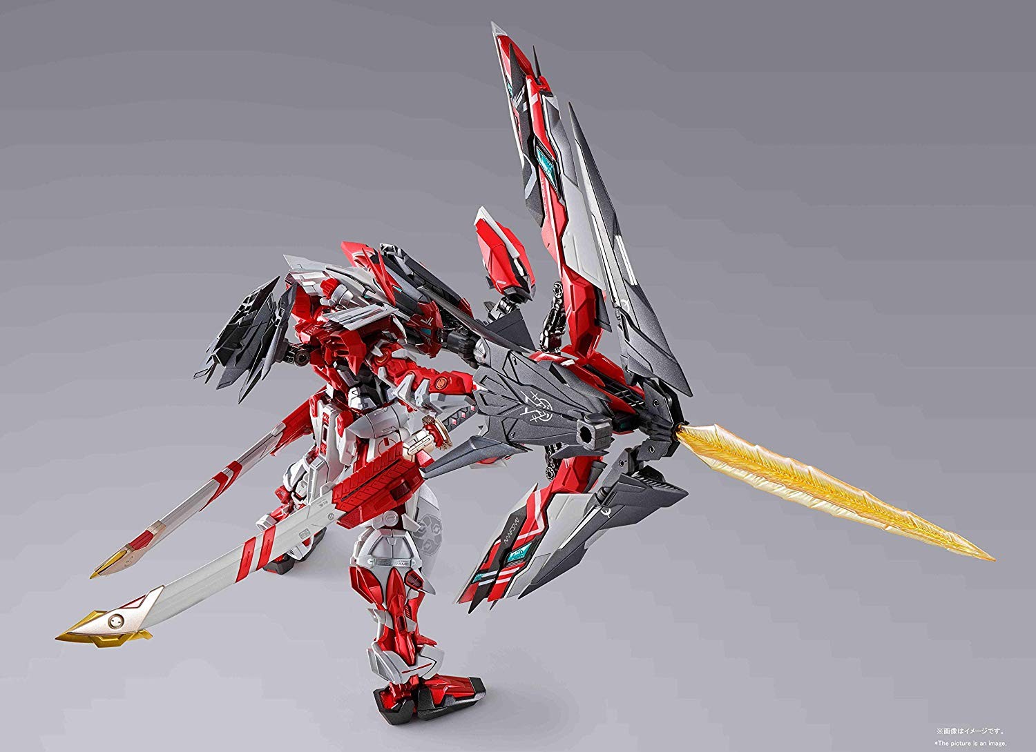 LBUILD ガンダムアストレイ レッドフレーム改 METAL BUILD ガンダムアストレイ レッドフレーム改
