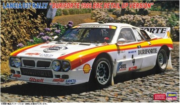 1/24 ランチア 037 ラリー デュリフォルテ 1986 ERC ディテールアップ バージョン ハセガワ, HAS07752, by ハセガワ
