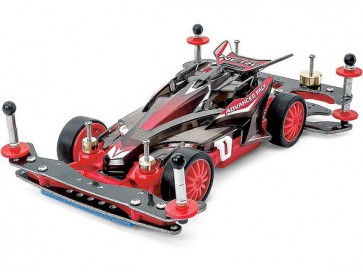 ミニ四駆 1/32 ミニ四駆PROシリーズ No.62 ミニ四駆PRO アバンテMk.IIIネロ アドバンスパック (MSシャーシ) タミヤ, TAM86624, by タミヤ