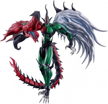 S.H.MonsterArts 遊戯王デュエルモンスターズGX E・HERO フレイム・ウィングマン バンダイ, BAC64655, by バンダイ