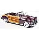 1/24 ダンバリー・ミント クラシック・オブ・オープンロードシリーズ クライスラー タウン & カントリー 1948年 (完成品) タミヤ, TAM91143, by タミヤ