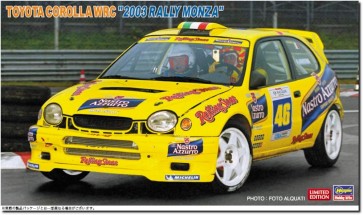 1/24 トヨタ カローラ WRC 2003 ラリー モンツァ ハセガワ, HAS06861, by ハセガワ