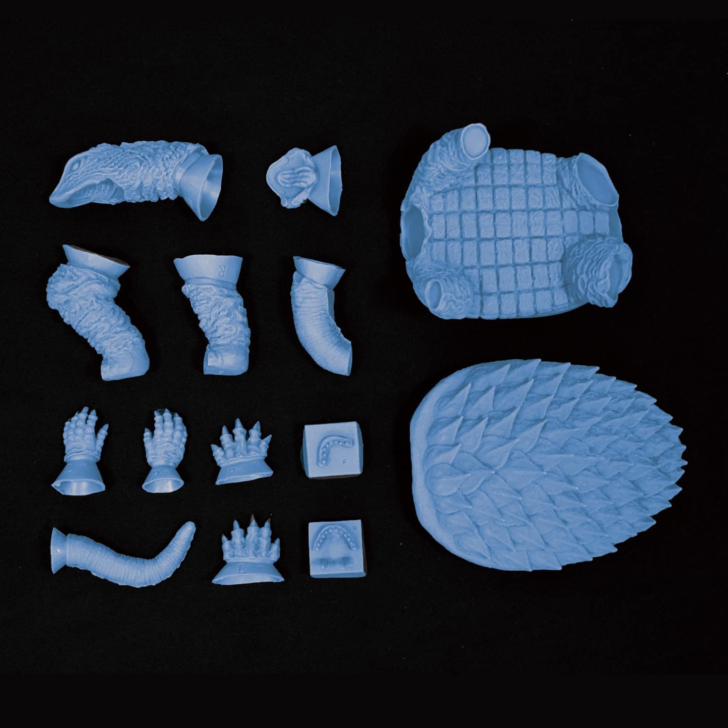 海洋堂 大怪獣ガメラ ソフビキット 海洋堂のソフビ組立キット「大怪獣ガメラ」「冷凍怪獣バルゴン