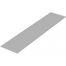 プラ=材料 [グレー] 細切り板 0.5 x 5.0mm 10本入 ウェーブ, WAV24753, by ウェーブ