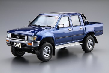 1/24 ザ・モデルカー No.20 トヨタ LN107 ハイラックス ピックアップ ダブルキャブ4WD ’94  アオシマ, AOS52280, by アオシマ