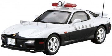 1/24 ザ・モデルカー マツダ FD3S RX-7 レーダーパトロールカー 1998 アオシマ, AOS59227, by アオシマ