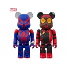 BE＠RBRICK SPIDER-MAN 2099 ＆ SPIDER-WOMAN 2PCS SET メディコム・トイ, MED18074, by メディコム・トイ