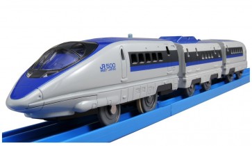 プラレール S-02 ライト付500系新幹線 タカラトミー, TAK11688, by タカラトミー