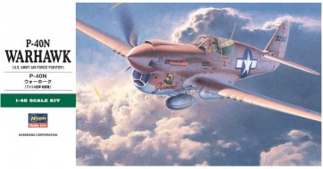 1/48 P-40N ウォーホーク ハセガワ, HAS91884, by ハセガワ