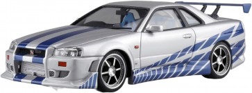 1/24 ムービーメカ No.WS-02 ワイルド・スピード R34 スカイライン GT-R アオシマ, AOS67956, by アオシマ 1/24 ムービーメカ No.WS-02 ワイルド・スピード R34 スカイライン GT-R アオシマ, AOS67956, by アオシマ