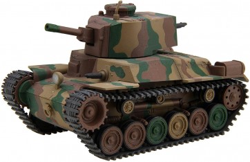 ちび丸ミリタリーシリーズ No.4 ちび丸 九七式中戦車 チハ 新砲塔/後期車台 フジミ, FUJ63033, by フジミ