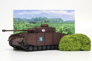 1/35 ガールズ＆パンツァー 最終章 IV号戦車D型改(H型仕様) あんこうチーム ボカージュ情景素材付き特別版 3/35 ガールズ＆パンツァープラッツ, PLZ67286, by プラッツ