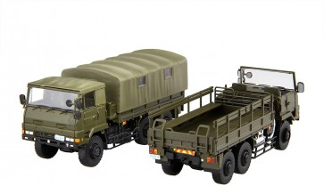 1/72 ミリタリーシリーズ 陸上自衛隊 3 1/2tトラック (2両セット) フジミ, FUJ23266, by フジミ