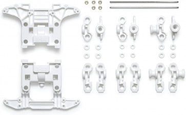ミニ四駆グレードアップパーツ N-04・T-04 強化ユニット (ホワイト) [ミニ四駆特別企画] タミヤ, TAM56951, by タミヤ