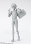 S.H.Figuarts ボディくん -スクールライフ- Edition DX SET (Gray Color Ver.) バンダイ, BAC60541, by バンダイ