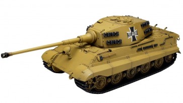 1/35 ガールズ&パンツァー劇場版 ティーガーII 黒森峰女学園 劇場版です!(バトルダメージデカール付き) プラッツ, PLZ51285, by プラッツ