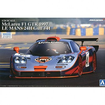 1/24　スーパーカー 19 マクラーレン F1 GTR 1997 ルマン24時間 ガルフ #41 アオシマ, AOS07471, by アオシマ