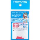 ルミドーム2 蛍光ピンク 4.0mm(10個入) ハイキューパーツ, HIQ79532, by ハイキューパーツ