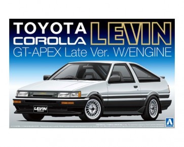 1/24 AE86 レビンGT-APEX 後期型エンジン付, AOS09420, by アオシマ
