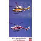 1/72 BK-117“防災ﾍﾘ”(静岡県/秋田県) 2機セット ハセガワ, HAS20863, by ハセガワ