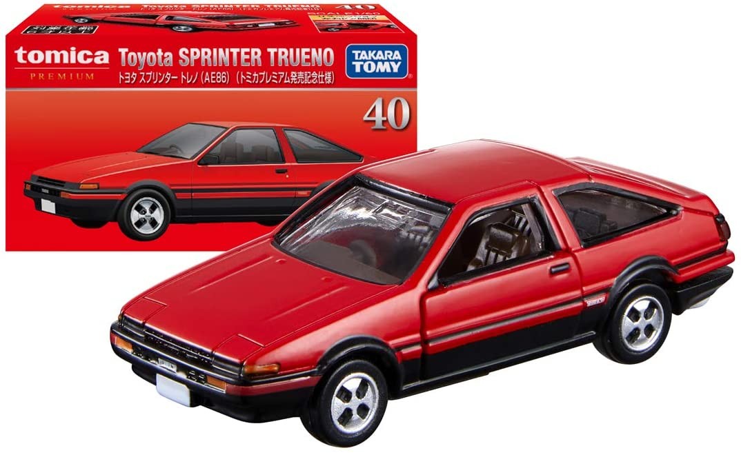 トミカプレミアム 40 トヨタ スプリンター トレノ (AE86) (トミカ