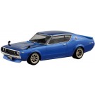 1/32 楽プラ スナップキット No.24CU-MB ニッサン C110スカイラインGT-R カスタム(メタリックブルー) アオシマ, AOS04320, by アオシマ