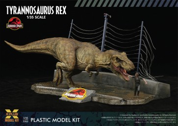 1/35 ジュラシック・パーク ティラノサウルス・レックス プラスチックモデルキット エクスプラス, XPL21531, by エクスプラス
