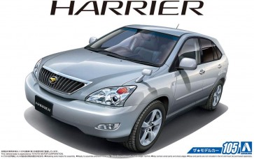 1/24 ザ・モデルカーシリーズ No.105 トヨタ GSU30W ハリアー 350GプレミアムLパッケージ 2006 アオシマ, AOS57070, by アオシマ