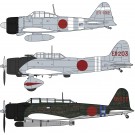 1/48 零戦 21型＆九九艦爆 11型＆九七式三号艦攻 真珠湾攻撃隊 パート2 ハセガワ, HAS75047, by ハセガワ