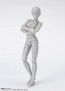 S.H.Figuarts  ボディちゃん -スポーツ- Edition DX SET (Gray Color Ver.) バンダイ, BAC49348, by バンダイ