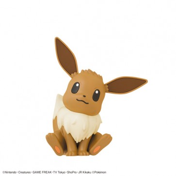 ポケモンプラモコレクション クイック！！ 04 イーブイ ポケモンバンダイ, BAN07737, by バンダイ