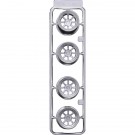 1/24 ホイールシリーズ レーシング用8本スポークホイール 15インチ フジミ, FUJ93465, by フジミ