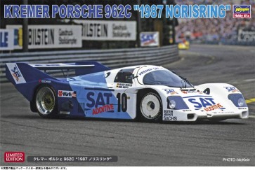 1/24 クレマー ポルシェ 962C“1987 ノリスリンク” ハセガワ, HAS04799, by ハセガワ