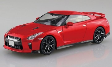1/32 ザ・スナップキット No.07-E NISSAN GT-R(バイブラントレッド) アオシマ, AOS58251, by アオシマ