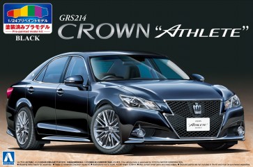 1/24　プリペイントモデル GRS214 クラウン アスリート G '12（ブラック） アオシマ, AOS08515, by アオシマ