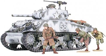 1/35 MM M4Aｼｬｰﾏﾝ105mm(突撃支援), TAM35251, by タミヤ