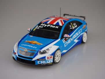 1/24 BEEMAXシリーズ No05　ｼﾎﾞﾚｰ ｸﾙｰｽﾞ 1.6T 12 WTCC ﾜｰﾙﾄﾞﾁｬﾝﾋﾟｵﾝ仕様 アオシマ, AOS82997, by アオシマ