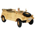 1/16 ビッグタンクシリーズ Pkw.K1 キューベルワーゲン 82型 アフリカ仕様/ロンメル元帥付き タミヤ, TAM64031, by タミヤ