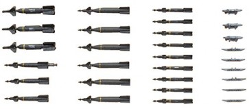 1/72 X72-11 U.S.ｴｱｸﾗﾌﾄｳｪﾎﾟﾝVI (ｽﾏｰﾄ爆弾ｾｯﾄ) ハセガワ, HAS51110, by ハセガワ