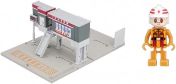 トミカタウン 消防署 (消防士付き) タカラトミー, TAK33984, by タカラトミー
