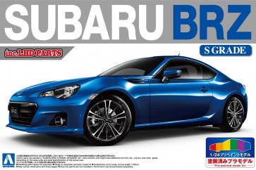 1/24　プリペイントモデル SUBARU BRZ'12　WRブルーマイカ アオシマ, AOS10075, by アオシマ