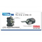 1/700 ナノ・ドレッドシリーズ マントレットセット ファインモールド, FIN70466, by ファインモールド