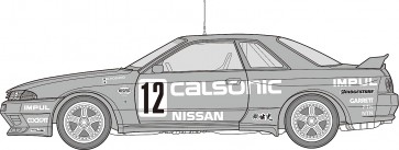 1/24 インチアップシリーズ No.296 カルソニック スカイライン (スカイライン GT-R [BNR32 Gr.A仕様]) 1992 フジミ, FUJ47416, by フジミ