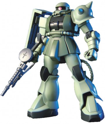 1/144 HGUC　ｻﾞｸⅡ量産型　バンダイ, BAN22404, by バンダイ
