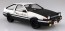 1/24 プリペイントモデル No.I-01 頭文字D 藤原拓海 AE86 トレノ プロジェクトD仕様 アオシマ, AOS61985, by アオシマ