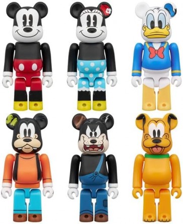 BE@RBRICK CHASE MICKEY MOUSE & FRIENDS 1BOX 12個入り メディコム・トイ, MED18005, by メディコム・トイ