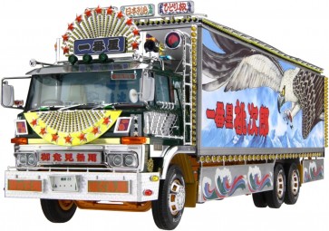 1/32 トラック野郎 No.7 一番星 度胸一番星 アオシマ, AOS67604, by アオシマ